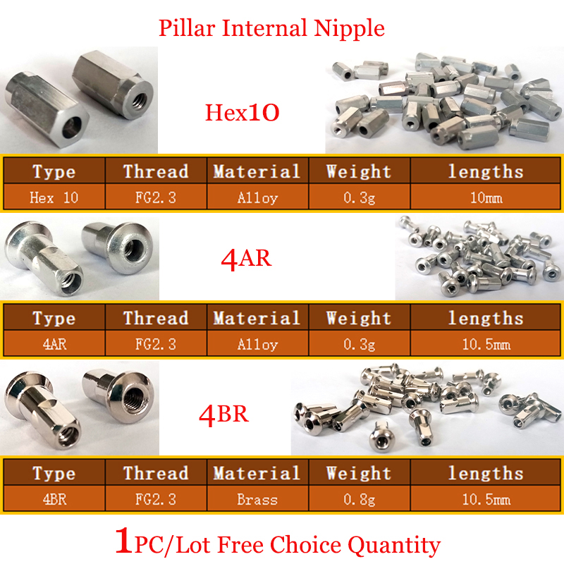 1ชิ้น/ล็อตเสาภายในจักรยาน Spok - Spoke Nipple Brass บทวิจารณ์และราคา
