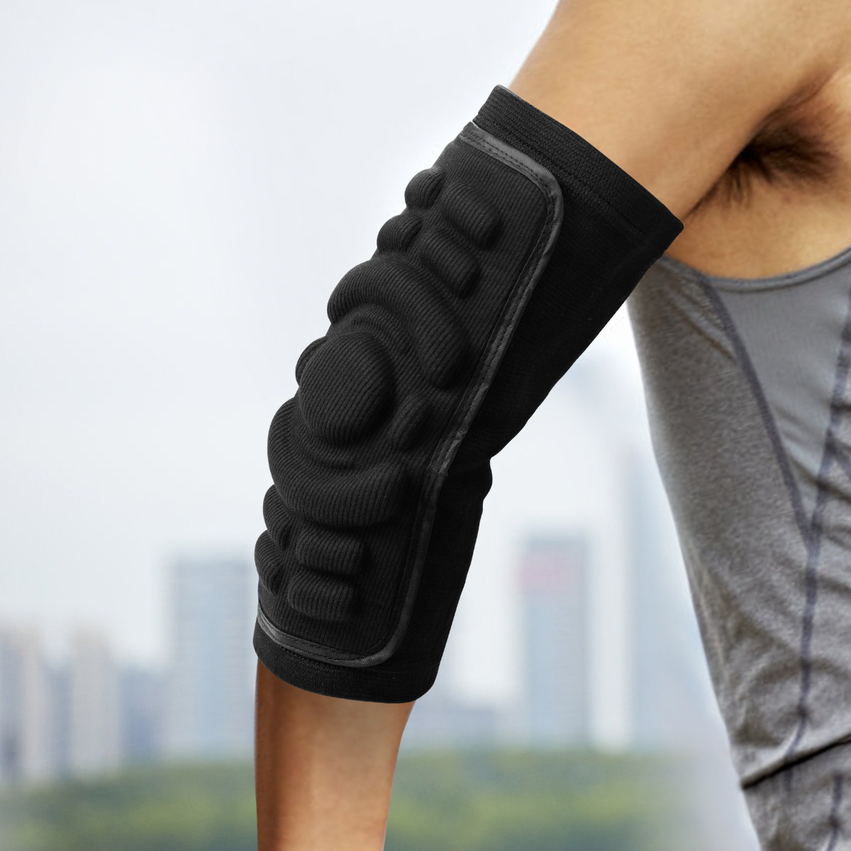 2 ชิ้น สนับศอก ป้องกันการบาดเจ - Mountain Biking Elbow Pads บทวิจารณ์และราคา