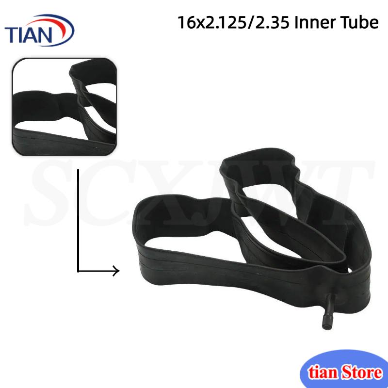 ยางในบิวทิล 16x2.125/2.35 ปากต - Mountain Biking Tube บทวิจารณ์และราคา