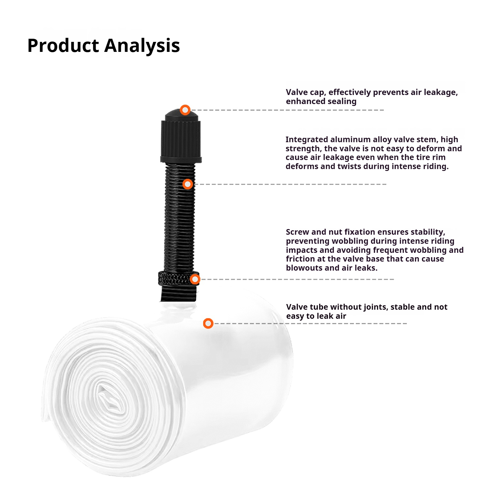 ยางในจักรยาน น้ำหนักเบา วัสดุ  - Mountain Biking Tube บทวิจารณ์และราคา