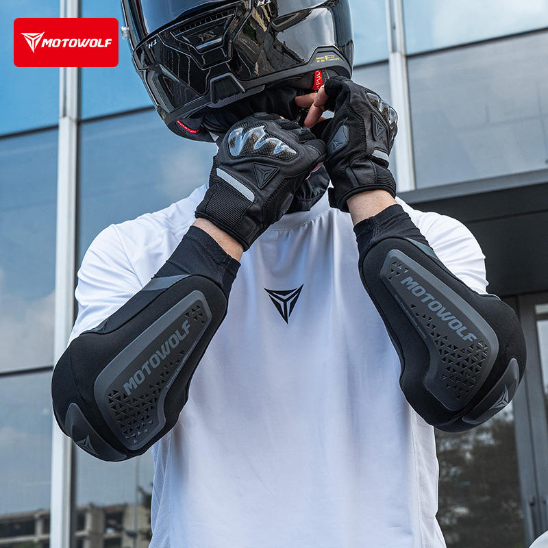แผ่นรองข้อศอกมอเตอร์ไซค์แบบใหม - Mountain Biking Elbow Pads บทวิจารณ์และราคา