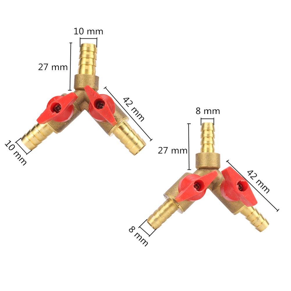6 8 10 มม.ท่อ Barb Y ประเภทสาม - Spoke Nipple Brass บทวิจารณ์และราคา